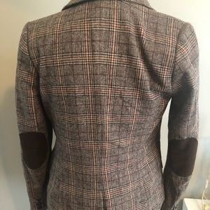 H&M plaid wool blazer